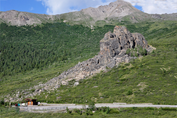 an area the bus did not stop at.